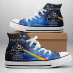 Dark Side of the Moon 50th Edition | Pink Floyd Custom Shoes & High Top Sneakers - Image 2