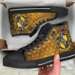 Vintage Hufflepuff House Pride | Custom Hufflepuff Shoes & Canvas High Tops - Image 2