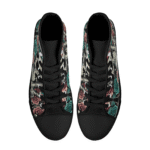 Neo-Traditional Tattoo Skull Edition | Skull Rose Custom Shoes & High Tops - Image 5