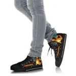 Nico Robin One Piece Custom Sneakers – Manga Panel Anime High Tops - Image 2