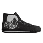 Rose & Skull Tattoo Edition | Gothic Skull Shoes & Custom High Tops - Image 3