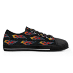Retro Hot Rod Fire Edition | Flame Custom Shoes & Low Top Sneakers - Image 3