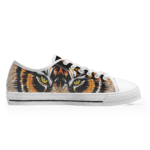 Fierce Tiger Eyes Edition | Tiger Custom Shoes & Low Top Sneakers - Image 5