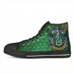 Slytherin House Edition - Harry Potter Custom Shoes (Personalize Name & Logo)