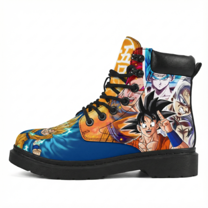 Saiyan Warriors Battle Edition | Dragon Ball Z Boots & Custom Combat Shoes