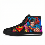 Man of Steel Comic Edition | Superman Custom Shoes & Canvas High Tops