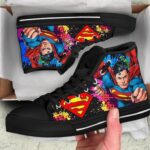 Man of Steel Comic Edition | Superman Custom Shoes & Canvas High Tops - Image 3