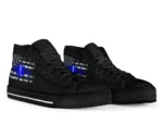 EMS Star of Life Heartbeat | Custom EMT Shoes & Canvas Shoes Women - Image 2