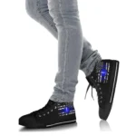 EMS Star of Life Heartbeat | Custom EMT Shoes & Canvas Shoes Women - Image 5