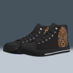 Golden Roaring Lion Edition | Lion Custom Shoes & High Top Sneakers - Image 4